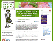Tablet Screenshot of hudsonvalleybackyardfarm.com